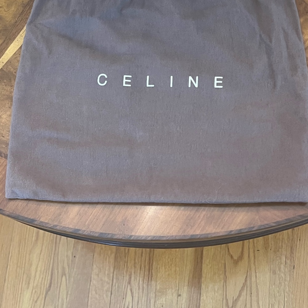 Celine White Lambskin Convertible Clutch - Picture 14 of 14